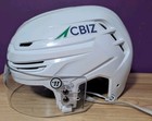 Sphl Roanoke Rail Yard Dawgs Andrew Stacey  20 Game Used Warrior Hockey Helmet M