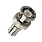 1 Pcs Rca Female To Bnc Male Cable Coax Connector Adapter For Cctv Camera