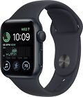Apple Watch Gps lte Seriesse2ndgen 40mm Midnight Aluminum Case Black Sport Band
