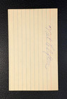 Nat Sweetwater Clifton  One Of The 1st African American Nba Players - Autograph