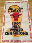 3 x5  Full Set Of Chicago Bulls Nba Championship Banners flags    the Last Dance   
