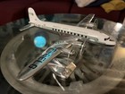 Vintage Raise Up Metal Douglas Dc-4 Tai Model France Uta