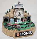 Lionel 100th Anniversary Railroad Station Alarm Clock  parts repair -j