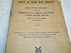 Wwi Book Pamphlet Treaty Of Peace With Germany Czecho-slovak Hungary 1919