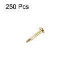 Small And Micro Hardware Nail Iron 1x8mm  dxl  Diy Accessories Gold 250 Pieces