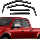 Rain Guards For Ford F150 Supercrew Cab 2015-2025  Extra Durable In-channel Side