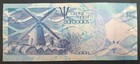2016 Barbados 2 Dollars P73b Signature Worrell  H63-338335 