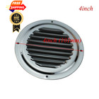 Coc-lf Round Louvered Vent  Marine Boat Vent   stainless Steel 4inch 