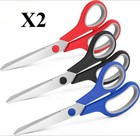 8-inch Multipurpose Scissors Bulk Pack Of 3 - Ultra Sharp Blades
