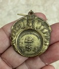 Rare Shriners El Zagal Temple 1908 Brass Commemorative Medal