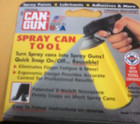 Can Gun Spray Can Handle Black   11650  New 