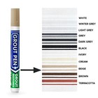 Grout Pen Beige Tile Paint Marker  Waterproof Tile Grout Colorant And Sealer Pen