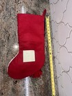 Macy s Holiday Lane Loop Christmas Stocking With Snowman And Cardinals
