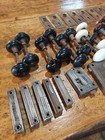Lot Of Vintage Antique Door Hardware  Knobs   Locks   Door Plates