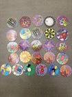 Vintage 1990   s Eight 8 Ball Pogs Lot Of 26