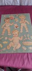 Original 1944 Baby Paper Dolls Uncut 4 Dolls  clothes Designed By Kathryn Taylor