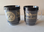 Set Of 2 Vintage 1979 Delta Airlines 50th Year Anniversary Cups  10oz  euc 