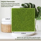 Fake Grass Decor -  6pcs Artificial Grass Faux Plastic Fairy Garden Grass For 