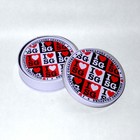 I Love Sg Singapore Coasters Set Of 4 In Tin Can Vintage Souvenir