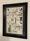 Web Of Spider-man  41 Pg 8 Original Marvel Comic Art By Alex Saviuk Inker Signed