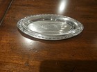 Vintage Small Sterling Silver Oval Tray Unique Intricate Floral Patterns Stripes