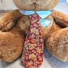 Vintage Royal Plush Toys Plush Brown Teddy Bear Stuffed Animal 12  Tall Sitting