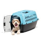 Eco-friendly Small Pet Kennel Durable Dog Cat Crate Airline Approved Travel New