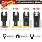 Multitool Blades Multi-tool Kits - Trivdpro 100pcs Oscillating Black