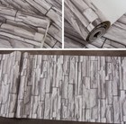 3d Stone Brick Wallpaper Background Modern Vinyl Film Sticker Wall Self-adhesive