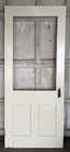 30 x77 5  Antique Vintage Reclaimed Solid Wood Wooden Entry Door Panels No Glass