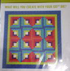 Accuquilt Go  Strip Cutter-1 3 4   1 1 4  Finished  Die   55083 New --free Ship