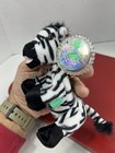 Coca Cola Zebra Plush Stuffed Animal Toy Coke Bottle Hologram Tag Collectible