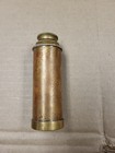 Vintage Brass Spyglass Telescope     Nautical Seafaring Monocular     Extendable