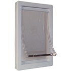 Ideal Pet Products Designer Series Plastic Pet Door With Telescoping Frame  S   