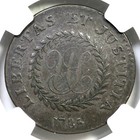 1785 C 2-a R-5 Ngc Au 50 Sm Date Nova Constellatio Colonial Copper Coin
