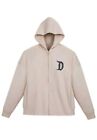 2024 Disneyland Vintage Authentic Original Zipped Cream Beige Hoodie  all Sizes 