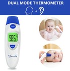 Infrared Forehead   Ear Thermometer Instant Read Digital Clinical Medical