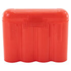4 Red Aa Aaa Battery Battery  plastic Storage Case Holder Box Usa Ship