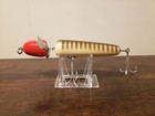 Pflueger 3704 Musky Globe Wood Lure 5 75  Red Head Pike Scale Mint Original Box