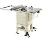 Shop Fox W1837 10  2 Hp Open-stand Hybrid Table Saw With Enclosed Cabinet Bottom