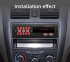 Single 1din Car Stereo Audio Bluetooth Am Fm Mp3 Player Sd Usb Head Unit Radio