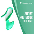 200 Dental Impression Bite Registration Triple Molding Trays  Short Posterior