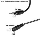 Hiseeu 15 30 50ft 5 5mmx2 1mm 12v Dc Power Extension Cable For Security Camera