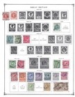 Silk s Stamps - Nice Great Britain Collection  1841-1957  Scott Album High Cat 