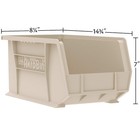 30240 Akrobins Plastic Storage Bins  Space-saving Stackable Bins For Garage     