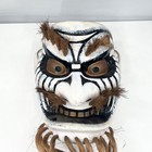 Japanese Noh Mask Kagura Demon Mask Wooden Noh Oni Face Collectible 13 