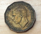 1952 Great Britain 3 Pence Thrift Plant
