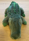 Aurora Alligator Crocodile Plush Stuffed Animal Green Reptile Fuzzy Soft 10 