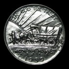 1939-d 1937-d Lot Of 2 Oregon Trail 50c