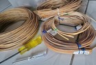 Big Lot Of Basket Making Weaving Chair Caning Supplies   Tools 